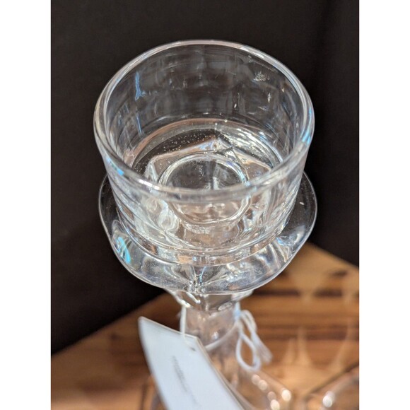 Studio Silversmiths Crystal Candlesticks ~ Candle Holders ~ 10" tall - Picture 2 of 14